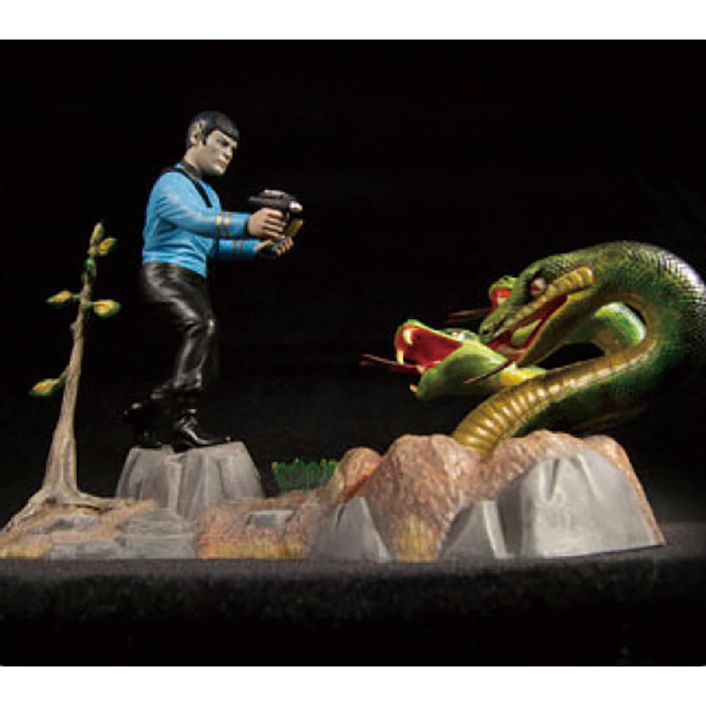 【新品即納】[PTM] (再販) 1/12 Mr.スポック(限定パッケージ) STAR TREK(スター・トレック) プラモデル(AMT624) AMT(20241031)