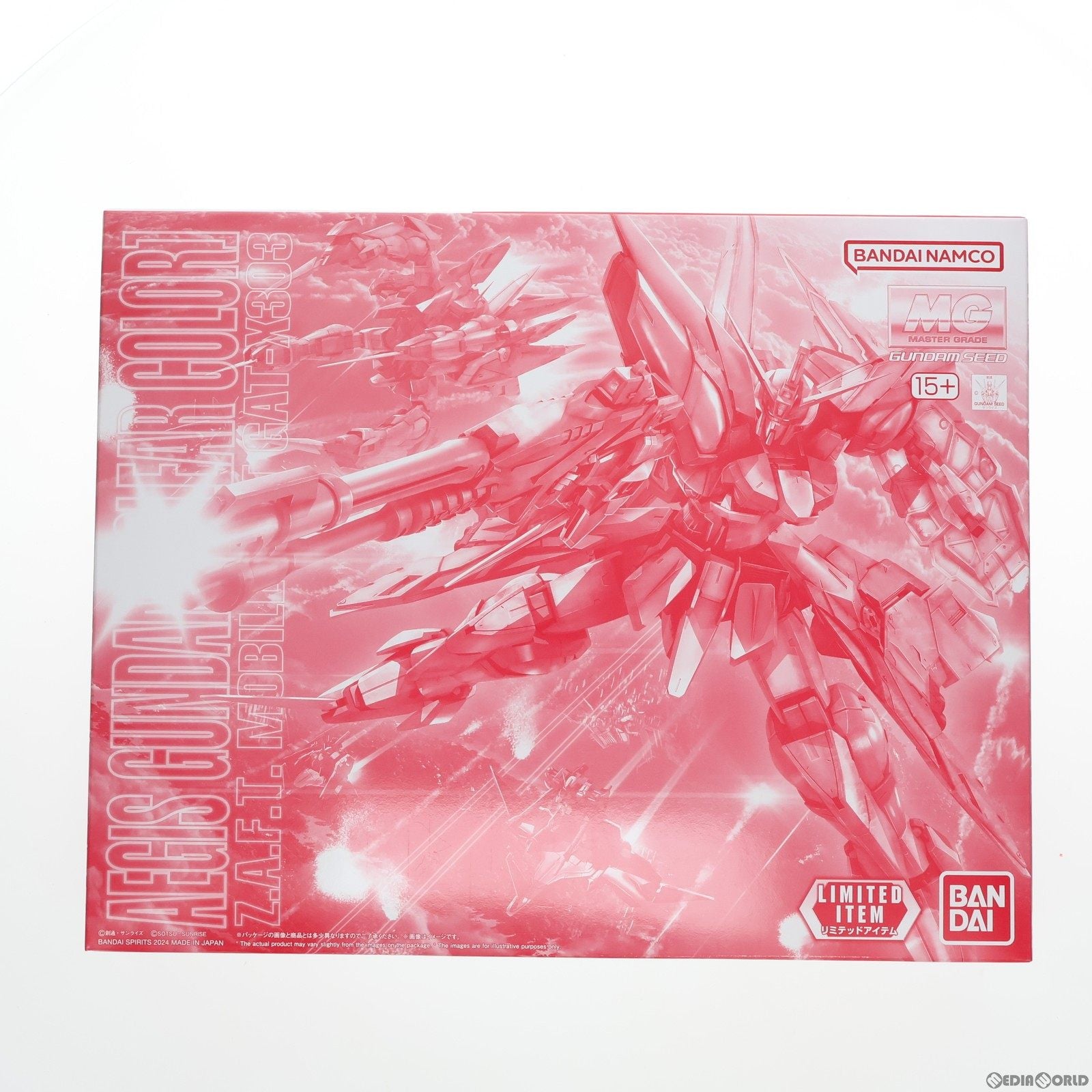 【中古即納】[PTM] ガンダムベース限定 MG 1/100 GAT-X303 イージスガンダム(クリアカラー) 機動戦士ガンダムSEED(シード) プラモデル(5063435) バンダイスピリッツ(20240309)