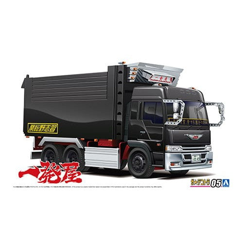 【新品即納】[PTM] (再販) ザ・デコトラ No.5 1/32 一発屋 プラモデル(068717) アオシマ(20250812)
