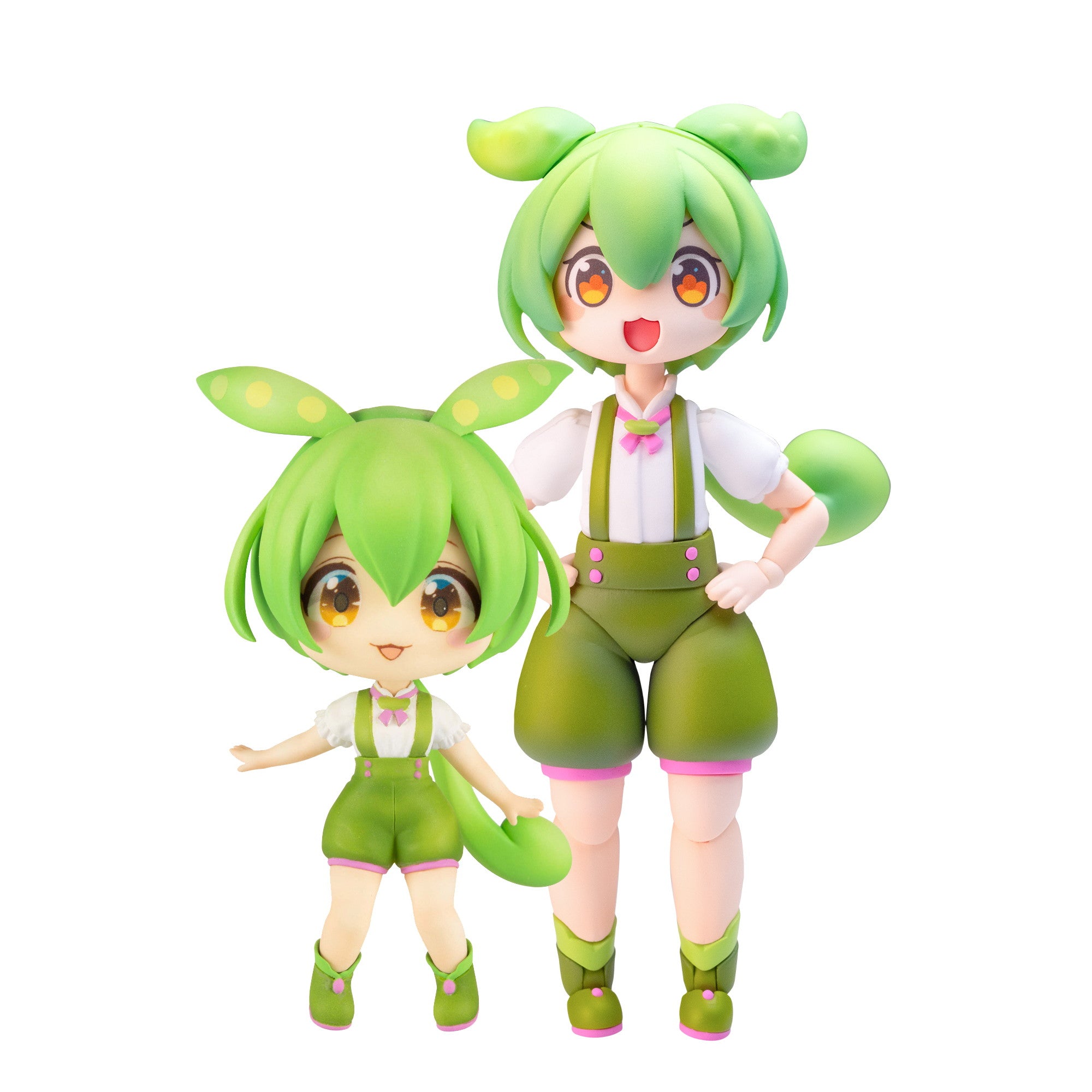 【中古即納】[PTM] プラフィア 1/12 ずんだもん(ミニフィギュア同梱セット) 東北ずん子・ずんだもんプロジェクト プラモデル(PP196) PLUM(プラム)(20240731)