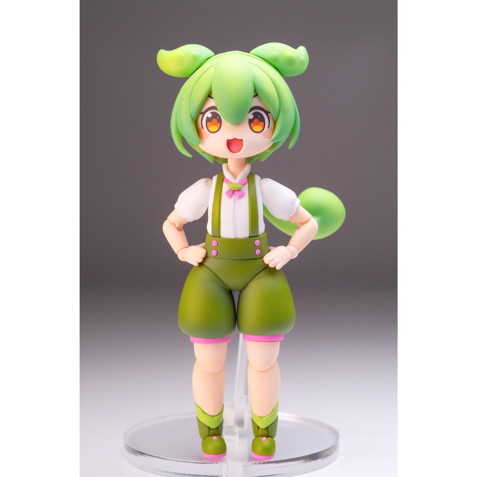 【中古即納】[PTM] プラフィア 1/12 ずんだもん(ミニフィギュア同梱セット) 東北ずん子・ずんだもんプロジェクト プラモデル(PP196) PLUM(プラム)(20240731)