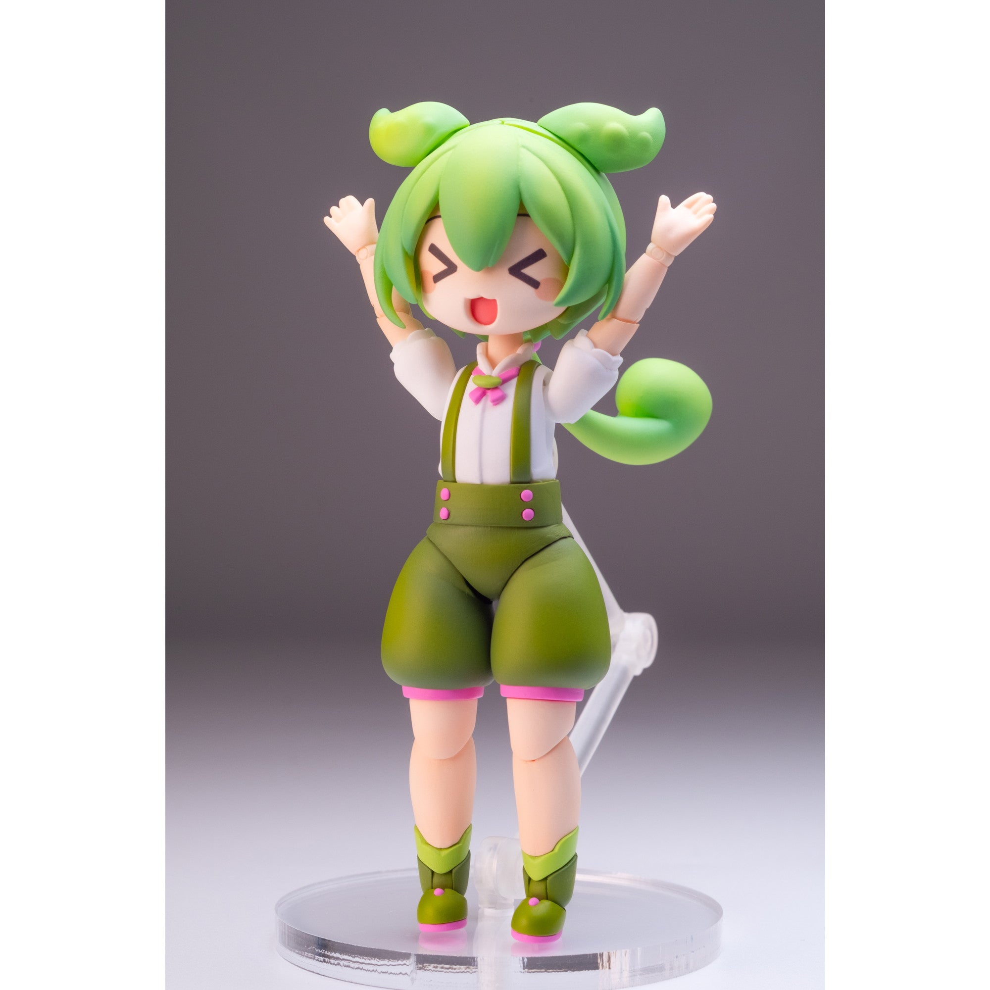 【中古即納】[PTM] プラフィア 1/12 ずんだもん(ミニフィギュア同梱セット) 東北ずん子・ずんだもんプロジェクト プラモデル(PP196) PLUM(プラム)(20240731)