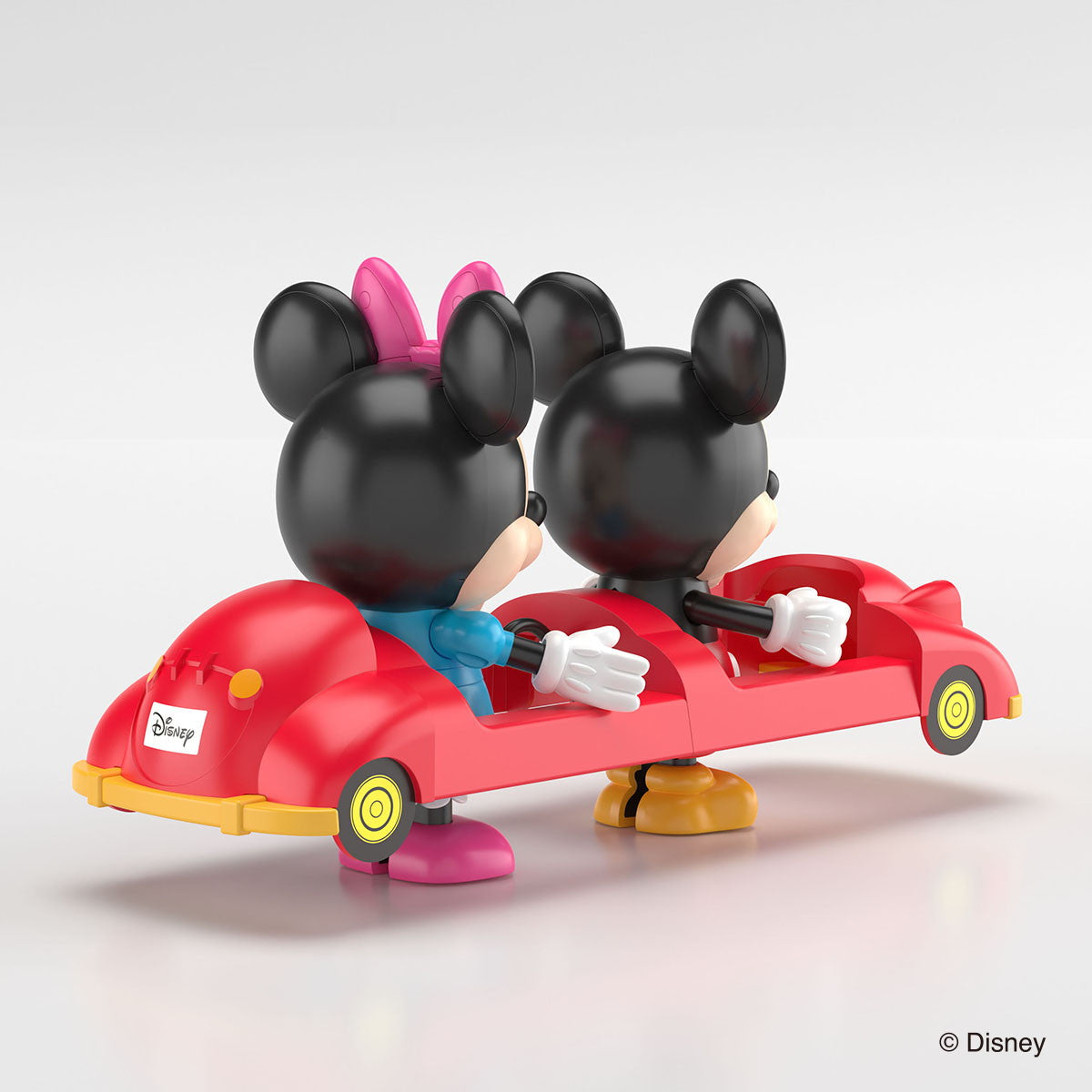 【新品即納】[PTM] 楽プラ トコトコ No.DP-03 ミッキー&ミニー ディズニー プラモデル(067048) アオシマ(20240930)