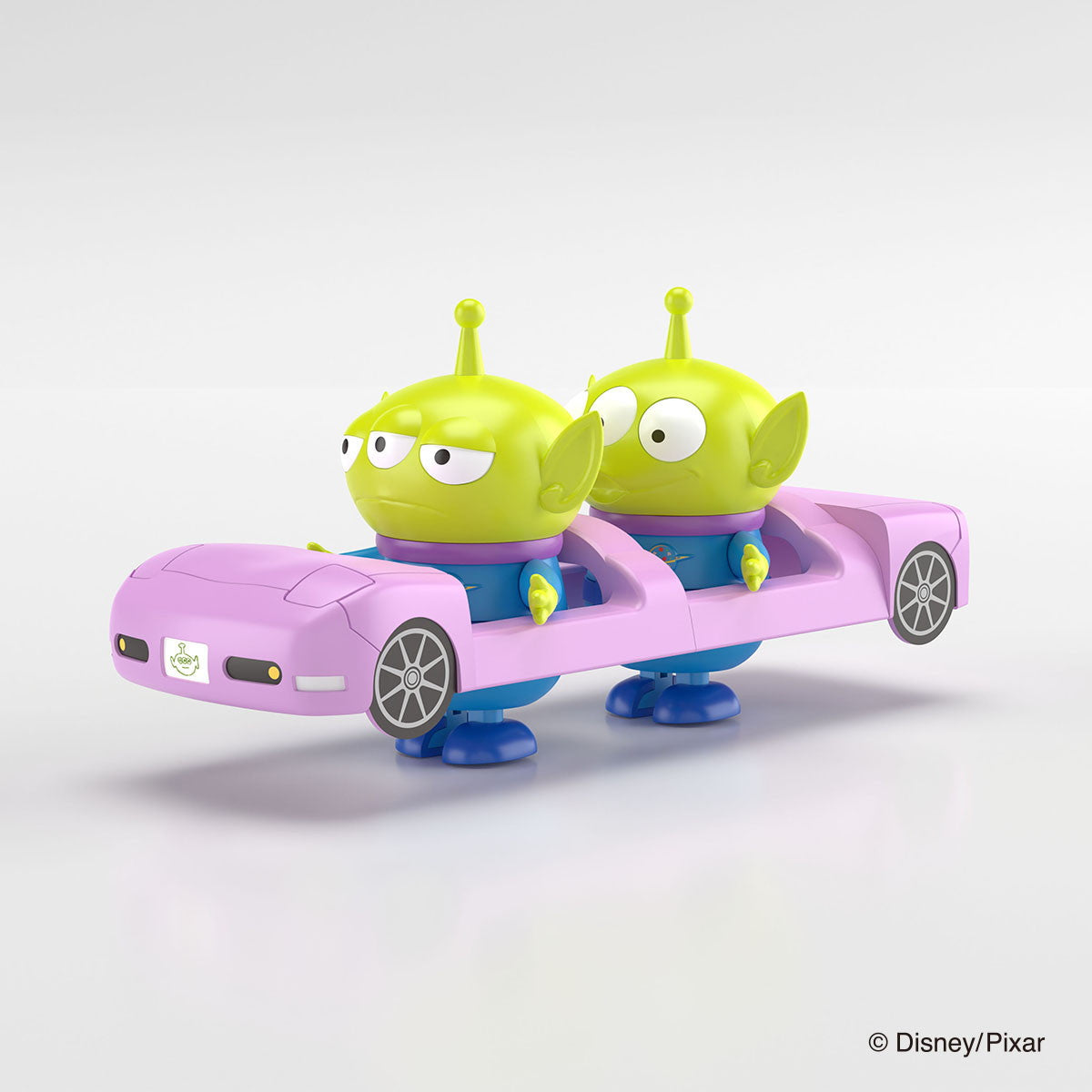 【新品】【お取り寄せ】[PTM] 楽プラ トコトコ No.DP-06 エイリアンセット オープンカー トイ・ストーリー プラモデル(067079) アオシマ(20240928)