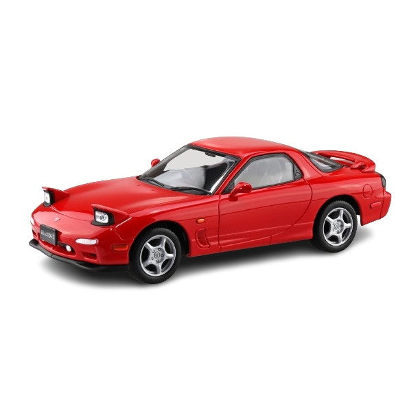 【新品即納】[PTM] 初回生産特典付属 楽プラ スナップキット No.4-VR 1/32 アンフィニ FD3S RX-7(ヴィンテージレッド) プラモデル(065518) アオシマ(20240913)