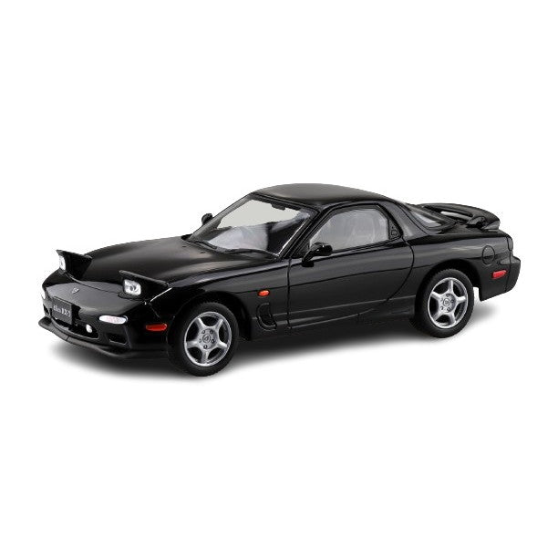 【新品即納】[PTM] 初回生産特典付属 楽プラ スナップキット No.4-BB 1/32 アンフィニ FD3S RX-7(ブリリアントブラック) プラモデル(065525) アオシマ(20240913)