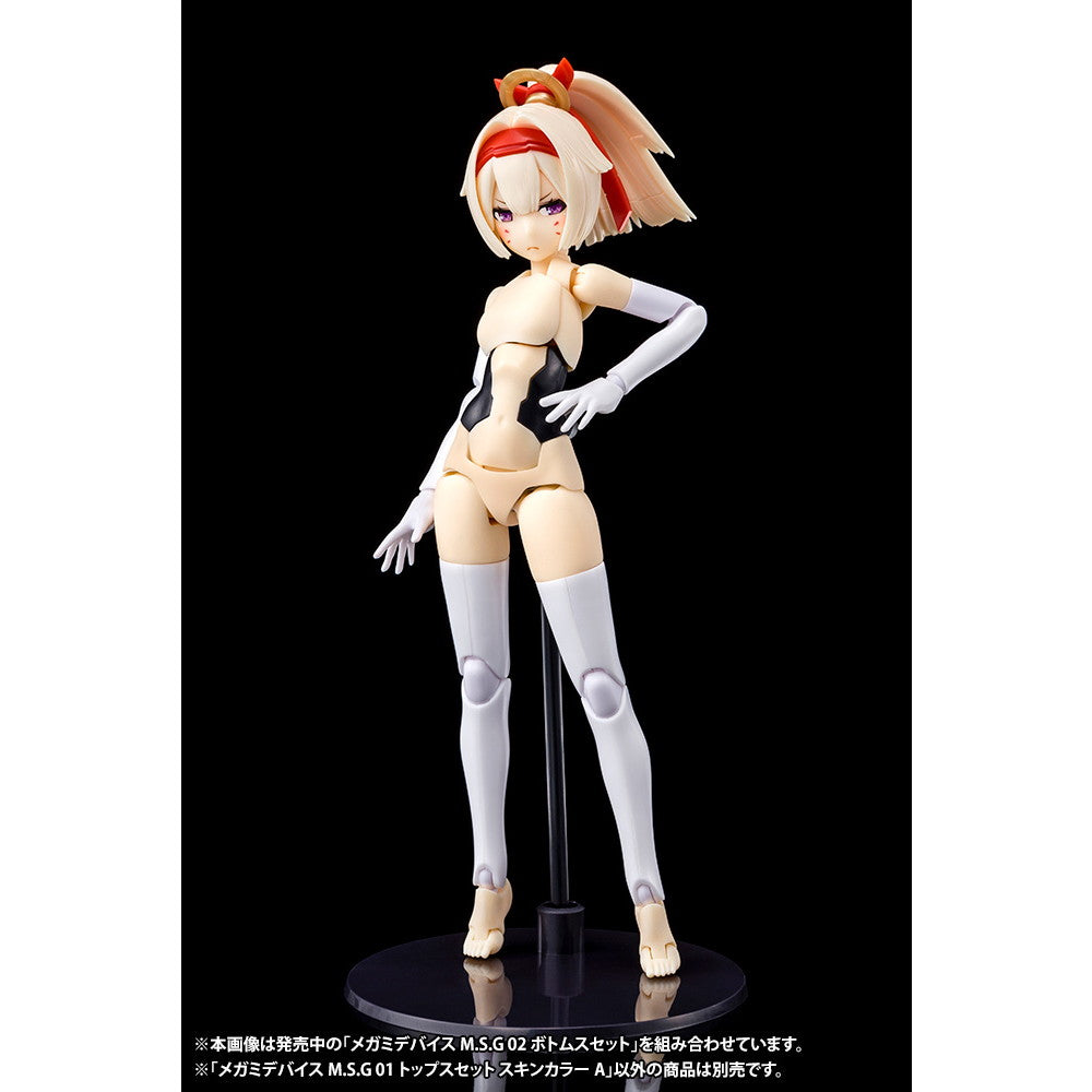 【新品即納】[PTM] (再々販) メガミデバイスM.S.G 01 1/1 トップスセット スキンカラーA プラモデル用アクセサリ(KP565R) コトブキヤ(20240824)