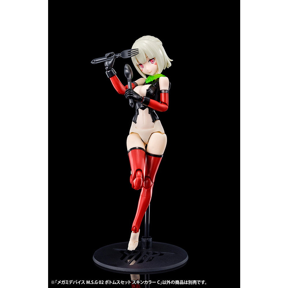 【新品即納】[PTM] (再販) メガミデバイスM.S.G 02 1/1 ボトムスセット スキンカラーC プラモデル用アクセサリ(KP598R) コトブキヤ(20240824)