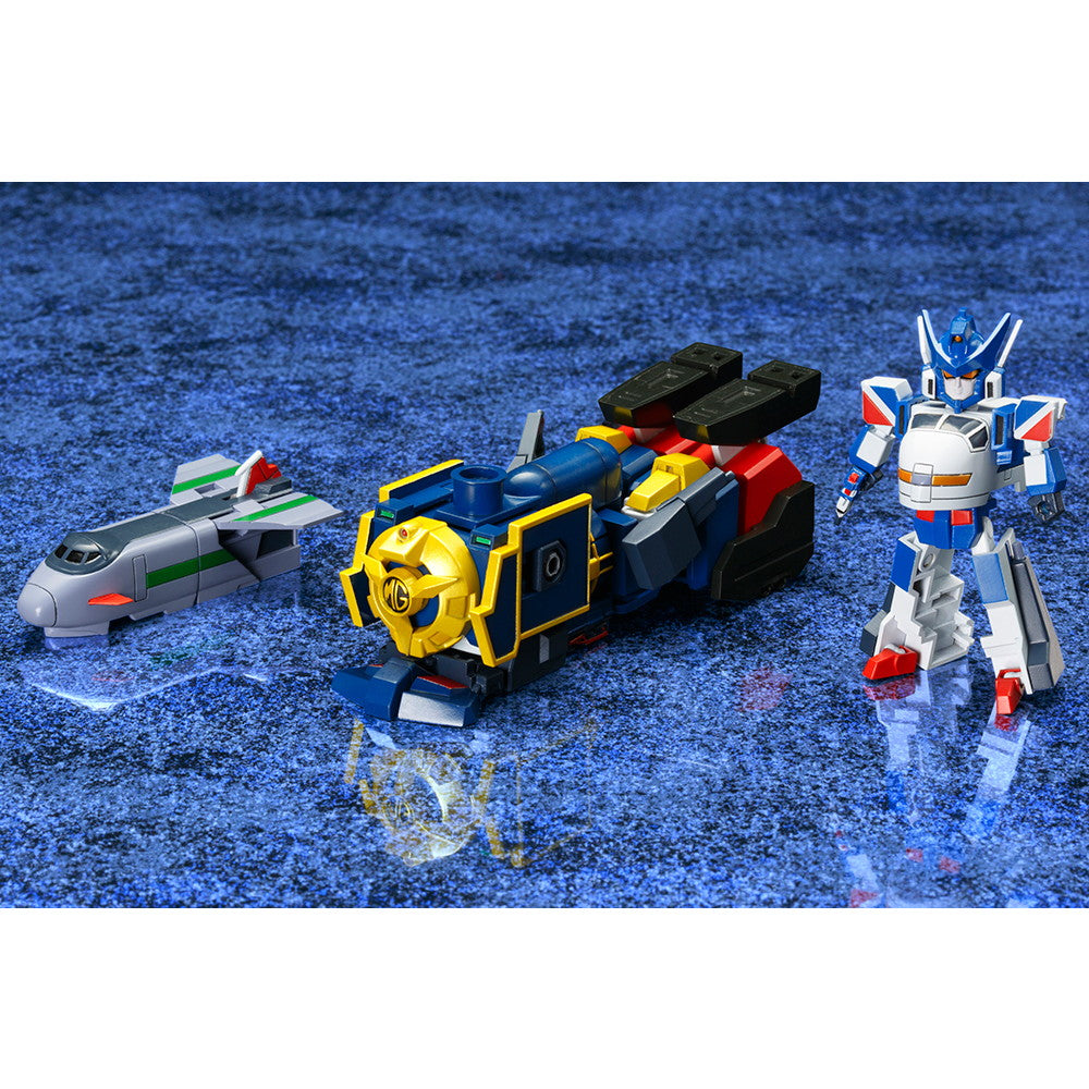 【新品即納】[PTM] (再販)D-スタイル マイトガイン 勇者特急マイトガイン プラモデル(KP249X) コトブキヤ(20241231)