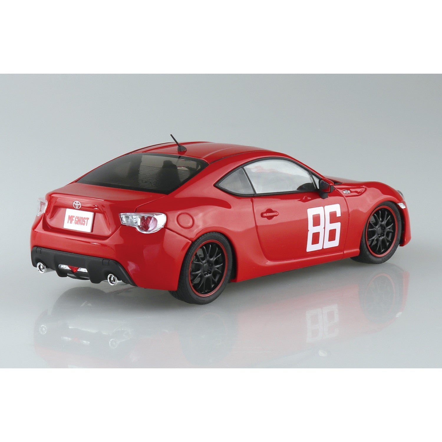 【中古即納】[PTM] 1/24 MFゴースト No.1 片桐夏向(かたぎりかなた) ZN6 TOYOTA86 第1巻 小田原パイクスピーク仕様 プラモデル(067826) アオシマ(20240929)