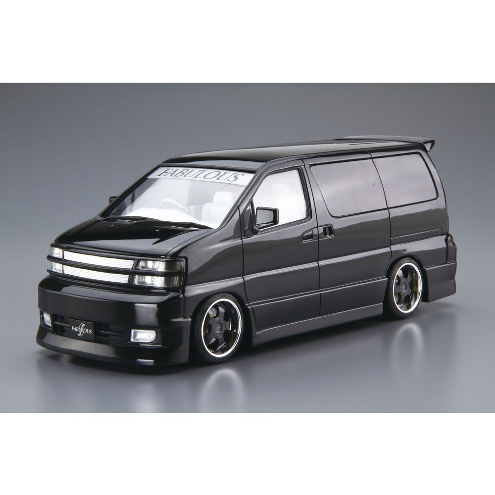 【新品】【お取り寄せ】[PTM] (再販) ザ・チューンドカー No.43 1/24 ファブレス APE50 エルグランド '00(ニッサン) プラモデル(069080) アオシマ(20250228)