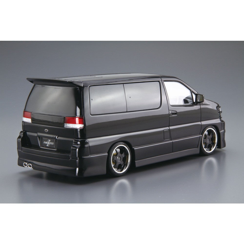 【新品】【お取り寄せ】[PTM] (再販) ザ・チューンドカー No.43 1/24 ファブレス APE50 エルグランド '00(ニッサン) プラモデル(069080) アオシマ(20250228)
