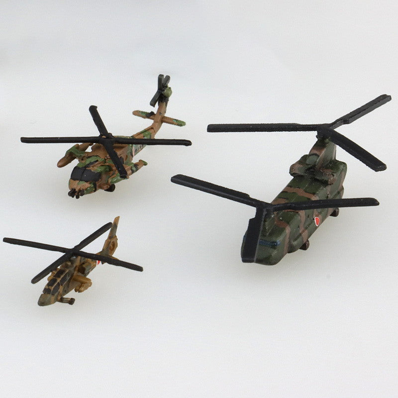 【新品即納】[PTM] 1/700 ウォーターライン No.556 陸上自衛隊 ヘリコプターセット プラモデル(067406) アオシマ(20240912)