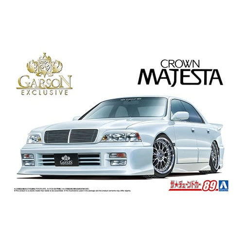 【新品即納】[PTM] (再販) ザ・チューンドカー No.89 1/24 GARSON UZS141 マジェスタ '91(トヨタ) プラモデル(068311) アオシマ(20251014)