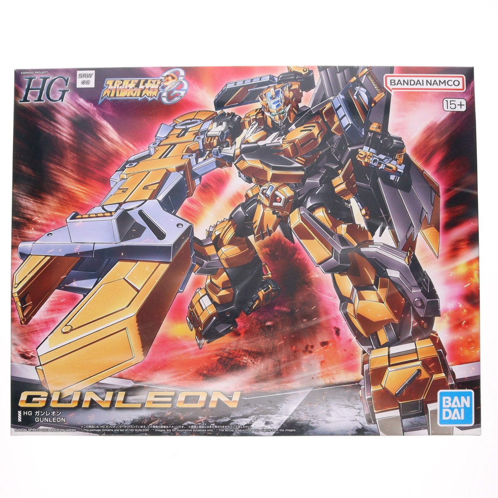 【新品即納】[PTM] HG ガンレオン スーパーロボット大戦OG プラモデル(5067415) バンダイスピリッツ(20241026)