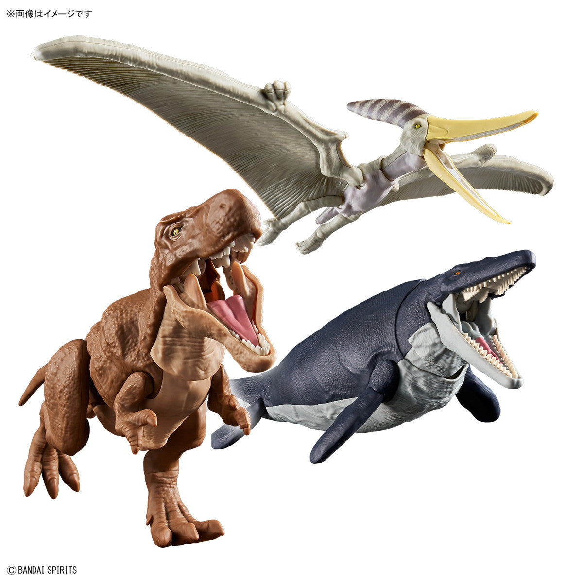 【新品即納】[PTM] プラノサウルス 陸海空恐竜セット プラモデル(5067458) バンダイスピリッツ(20241116)