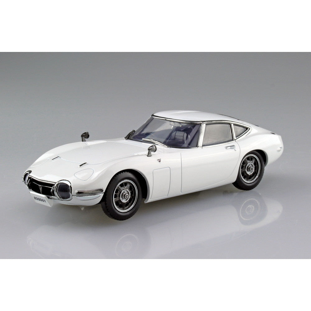 【予約安心出荷】[PTM] 初回生産特典付属 楽プラ スナップキット No.06-PW 1/32 トヨタ 2000GT(ペガサスホワイト) プラモデル(068113) アオシマ(2025年1月)