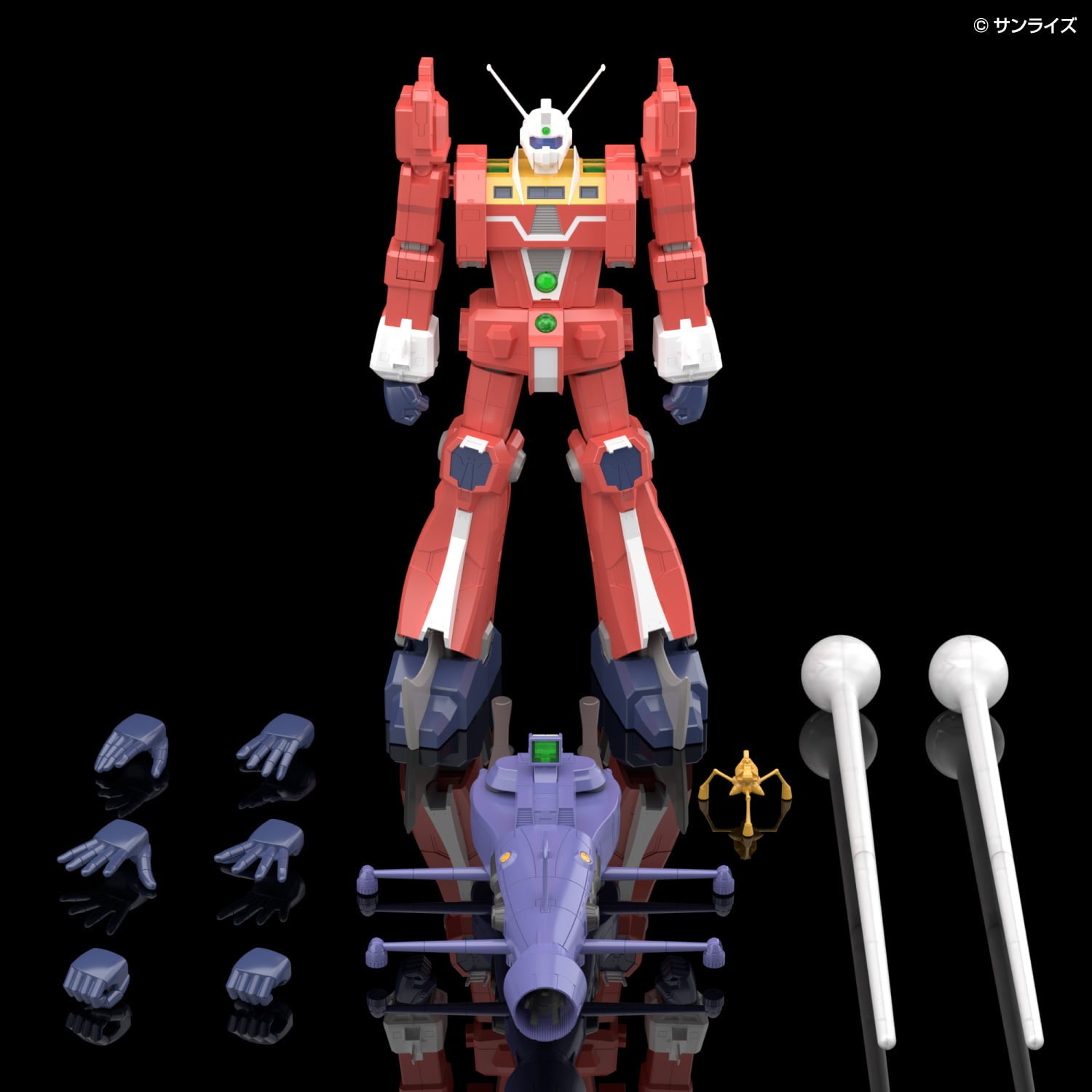 【新品即納】[PTM] ACKS DI-02 1/450 伝説巨神イデオン アニメカラーver. プラモデル(068366) アオシマ(20241025)