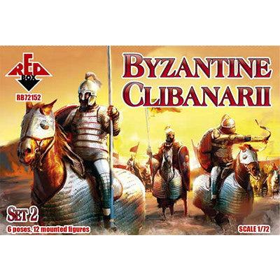 【新品即納】[PTM] 1/72 ビザンツ帝国クリバナリ重装騎兵セット2・6ポーズ12騎 プラモデル(ORR72152) Red Box(レッドボックス) (20240831)