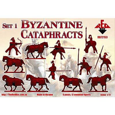 【新品即納】[PTM] 1/72 ビザンツ帝国カタフラクト重装甲騎兵セット1・6ポーズ12騎 プラモデル(ORR72153) Red Box(レッドボックス) (20240831)