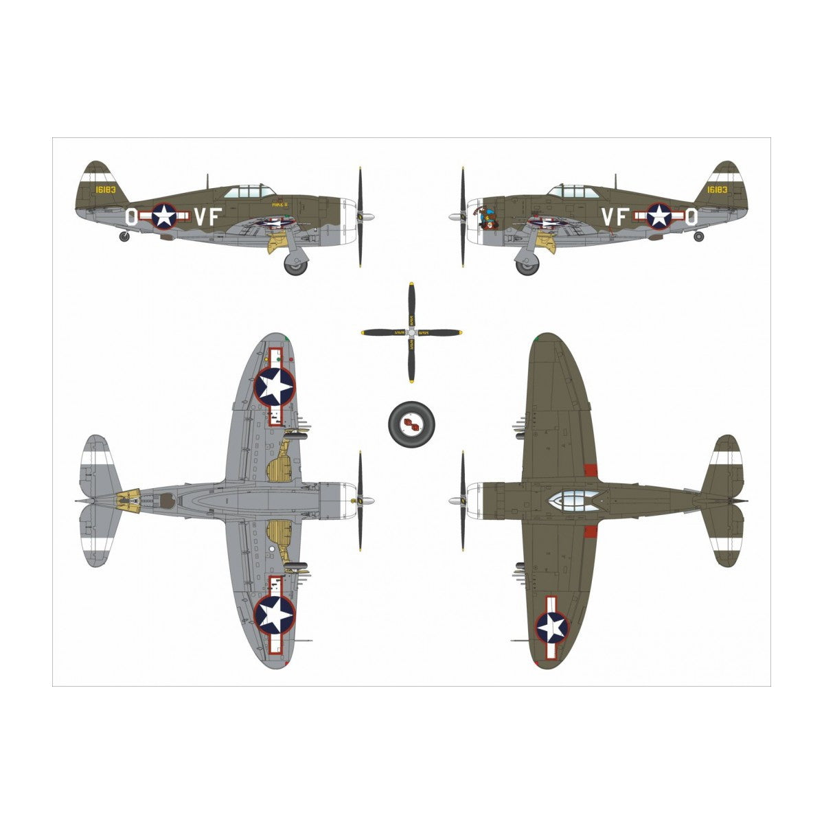 【新品即納】[PTM] 1/48 P-47C-2 サンダーボルト プラモデル(DWS48055) DORA WINGS(ドラウィングス) (20240731)