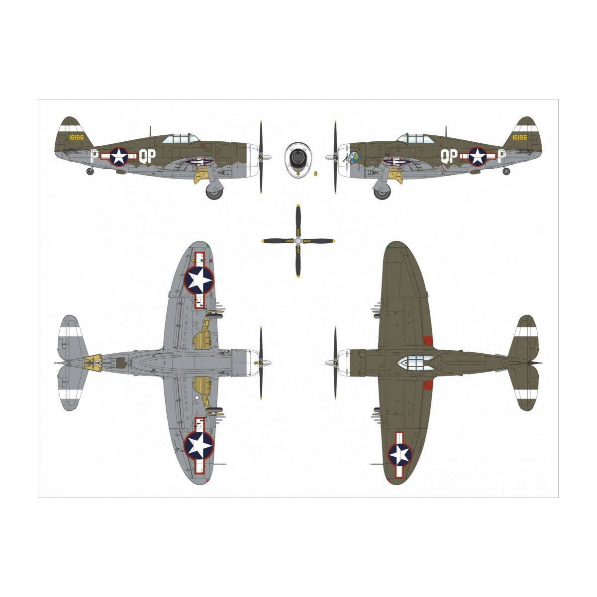 【新品即納】[PTM] 1/48 P-47C-2 サンダーボルト プラモデル(DWS48055) DORA WINGS(ドラウィングス) (20240731)