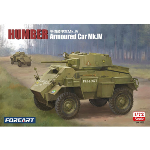 【新品即納】[PTM] 1/72 ハンバー マークIV 装甲車 プラモデル(FHB2007) FOREART(フォアアート) (20240831)