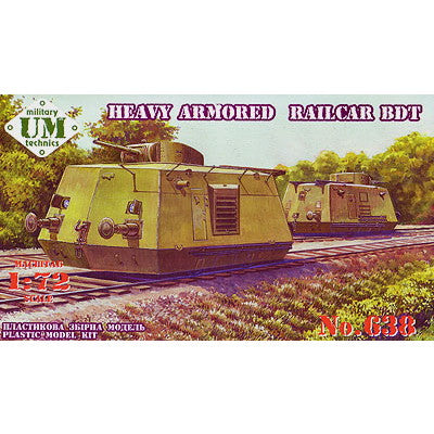 【新品即納】[PTM] (再販) 1/72 露・BDT重装甲起動車 プラモデル(UU72638) UNIMODELS(ユニモデル) (20240831)