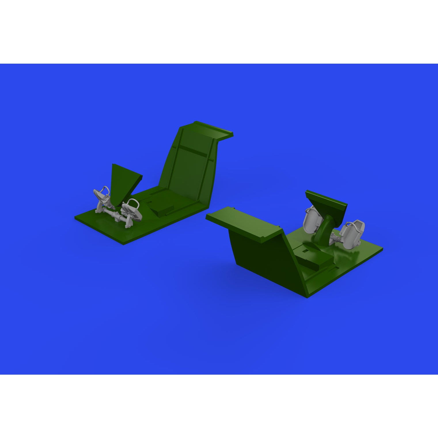 【新品即納】[PTM] (再販) 1/32 Bf109E (初期) ラダーペダル(2個入り) プラモデル用アクセサリ(EDU632192) Eduard(エデュアルド) (20240831)