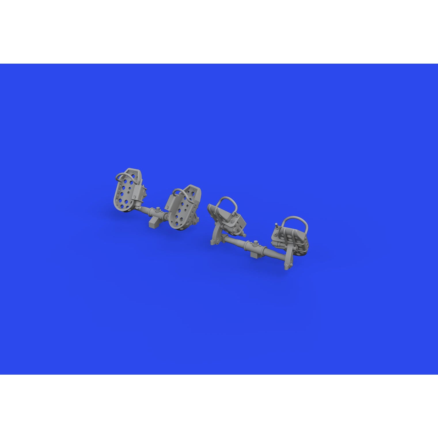【新品即納】[PTM] (再販) 1/32 Bf109E (後期) ラダーペダル(2個入) プラモデル用アクセサリ(EDU632193) Eduard(エデュアルド) (20240831)