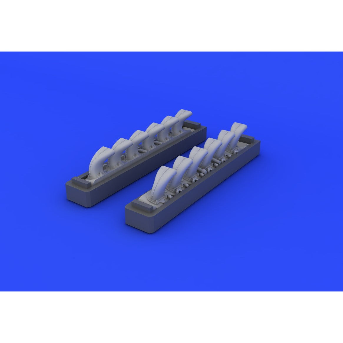【新品即納】[PTM] (再販) 1/48 Bf109G 排気管(エデュアルド用) プラモデル用アクセサリ(EDU648247) Eduard(エデュアルド) (20240831)
