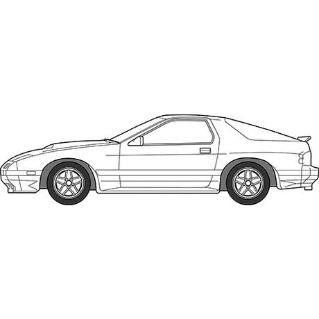 【新品】【お取り寄せ】[PTM] ハイソカーシリーズ No.7 1/24 サバンナ RX-7 FC3S後期型(ハイソカーバージョン) プラモデル(04779) フジミ模型(FUJIMI)(20240921)