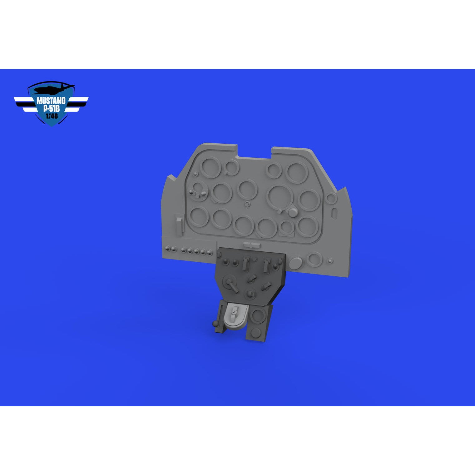 【新品即納】[PTM] (再販) ルック 1/48 Bf109G-6 P-51B/C 計器板(エデュアルド用) プラモデル用アクセサリ(EDU644268) Eduard(エデュアルド) (20240831)