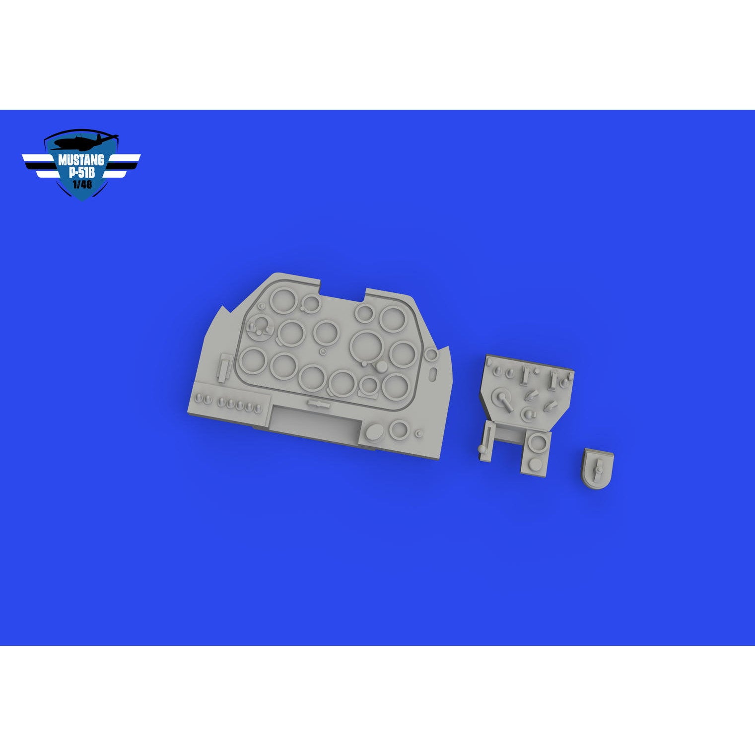 【新品即納】[PTM] (再販) ルック 1/48 Bf109G-6 P-51B/C 計器板(エデュアルド用) プラモデル用アクセサリ(EDU644268) Eduard(エデュアルド) (20240831)
