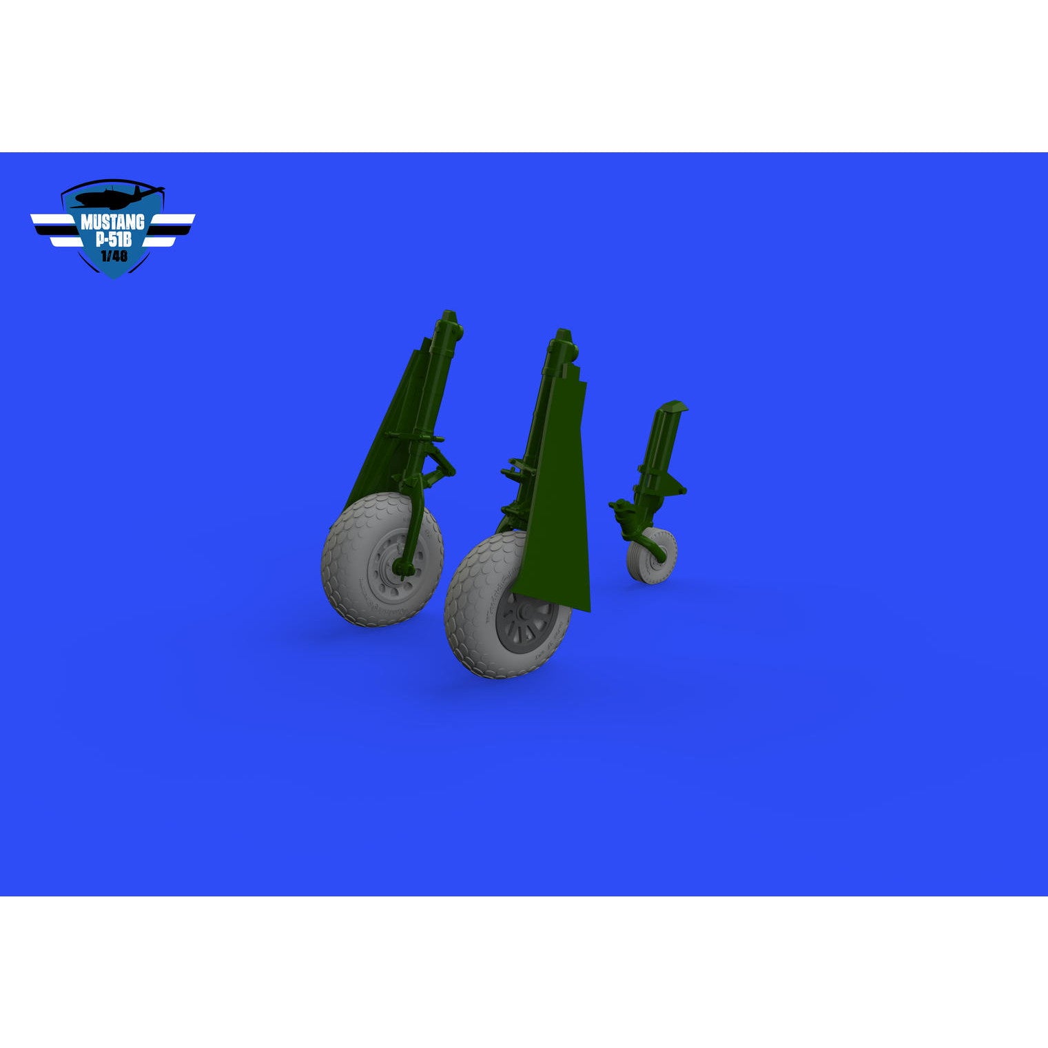 【新品即納】[PTM] (再販) 1/48 P-51B/C ホイール(オーバルトレッド) (エデュアルド用) プラモデル用アクセサリ(EDU648987) Eduard(エデュアルド) (20240831)
