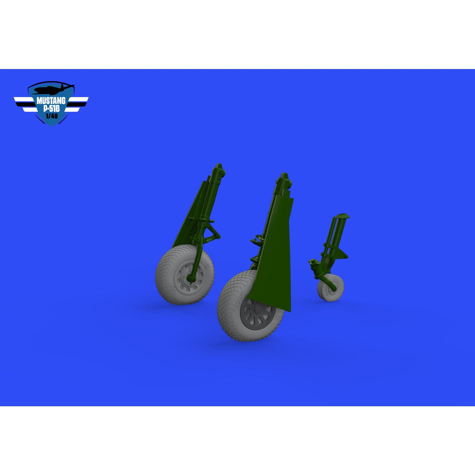 【新品即納】[PTM] (再販) 1/48 P-51B/C ホイール(十字トレッド) (エデュアルド用) プラモデル用アクセサリ(EDU648988) Eduard(エデュアルド) (20240831)