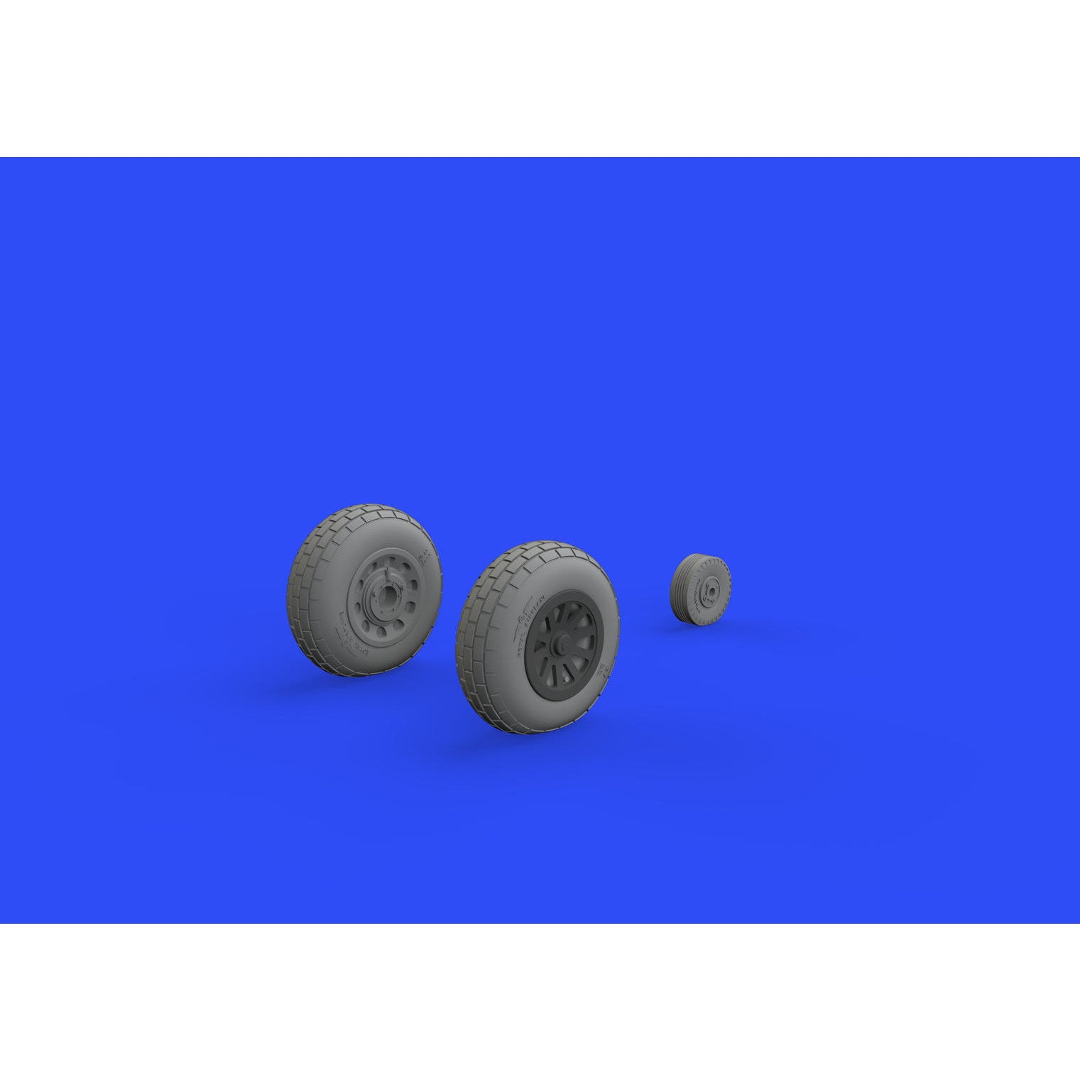 【新品即納】[PTM] (再販) 1/48 P-51B/C ホイール(ブロックトレッド) (エデュアルド用) プラモデル用アクセサリ(EDU648989) Eduard(エデュアルド) (20240831)
