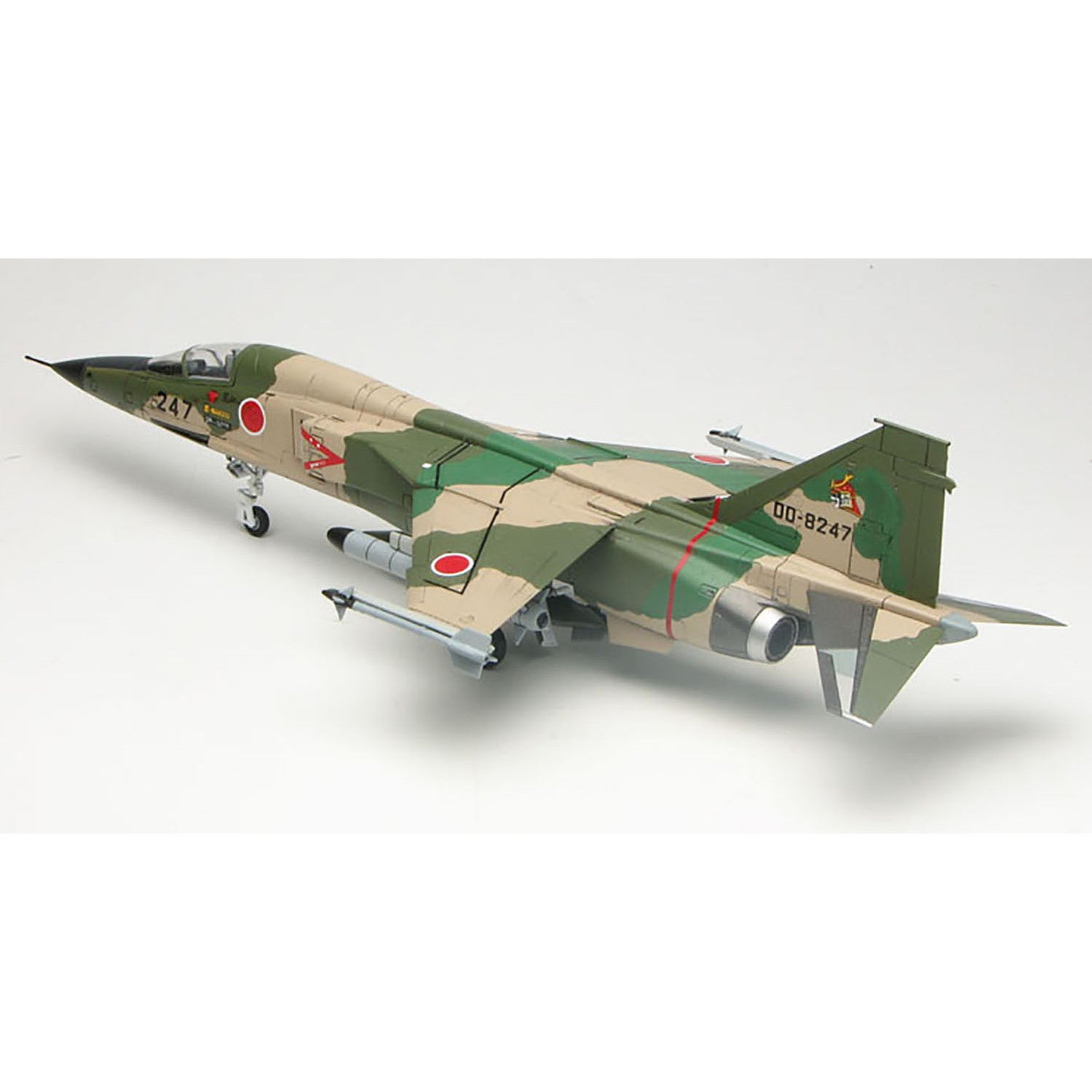 【新品即納】[PTM] (再販) 1/72 航空自衛隊 支援戦闘機 F-1 迷彩型紙シート付き プラモデル(AC-9SP2) プラッツ(20240731)
