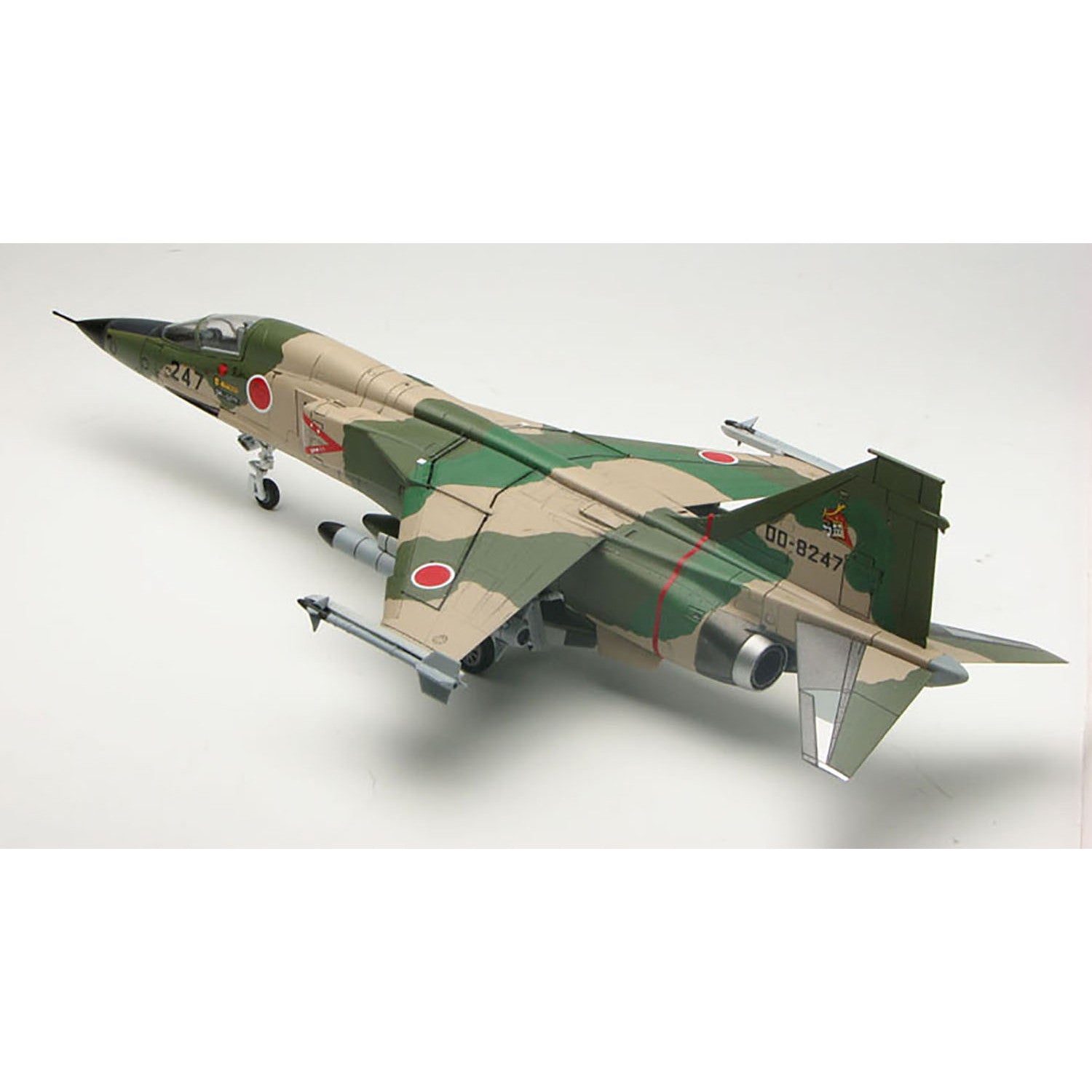 【新品即納】[PTM] (再販) 1/72 航空自衛隊 支援戦闘機 F-1 迷彩型紙シート付き プラモデル(AC-9SP2) プラッツ(20240731)