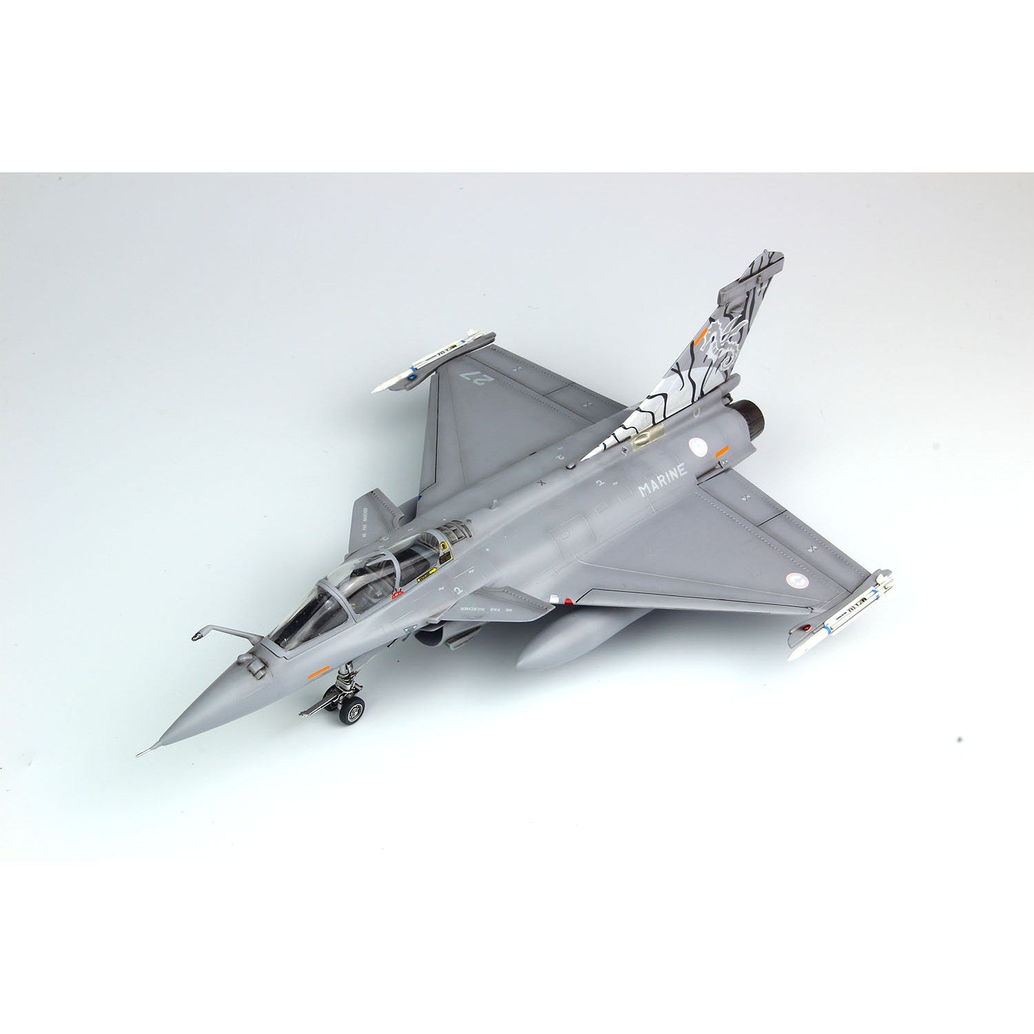 【新品即納】[PTM] (再販) 1/72 フランス海軍 艦上戦闘機 ラファールM タイガーミート 2014 プラモデル(TPA-8) プラッツ/ITALERI(イタレリ) (20240731)