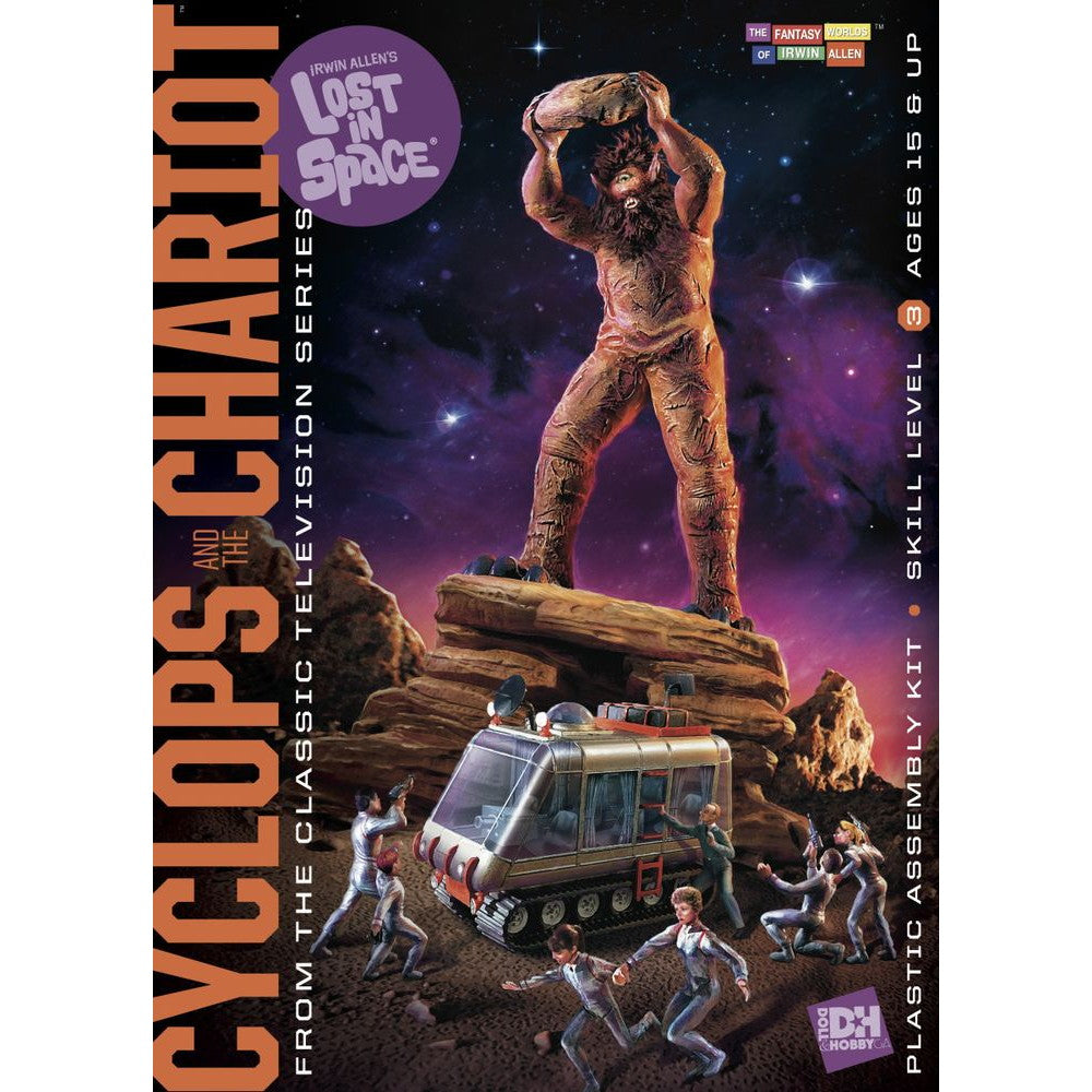 【新品即納】[PTM] (再販) 1/48 & 1/35 巨人の惑星 一つ目巨人サイクロプス&チャリオット 宇宙家族ロビンソン プラモデル(DH1420) Doll&Hobby(ドール&ホビー) (20240831)