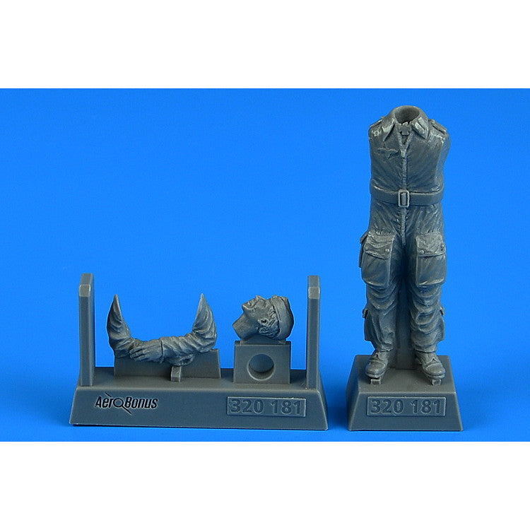 【新品即納】[PTM] 1/32 WW.II ドイツ空軍 パイロット 待機姿勢 プラモデル用アクセサリ(ARB320181) Aero Bonus(エアロボーナス) (20240731)