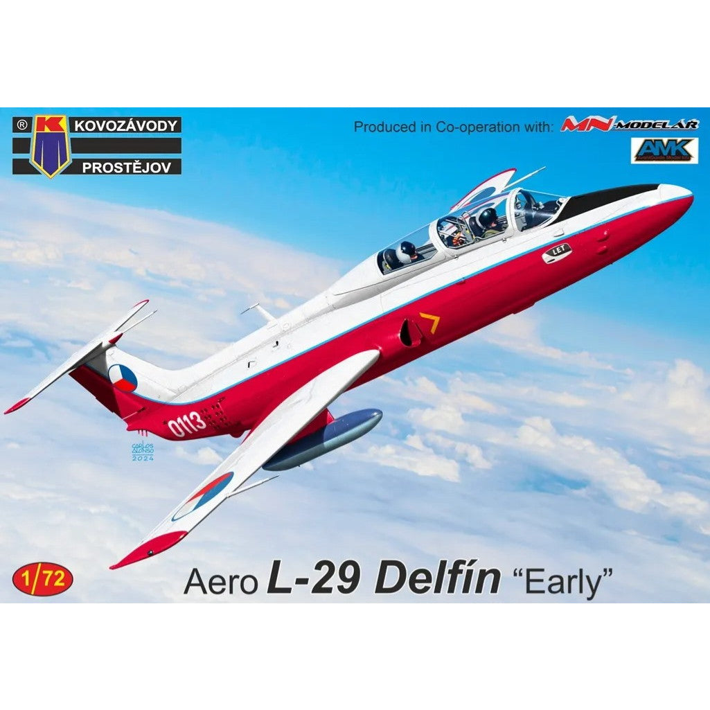 【新品即納】[PTM] 1/72 アエロ L-29 デルフィン 初期 プラモデル(KPM0467) KP MODELS(20240731)