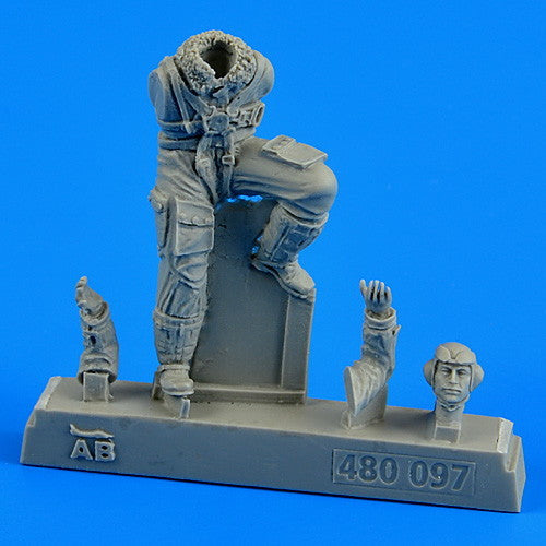 【新品即納】[PTM] (再販) 1/48 WW.II 独空軍 Bf109 パイロット(後期) プラモデル用アクセサリ(ARB480097) Aero Bonus(エアロボーナス) (20240731)