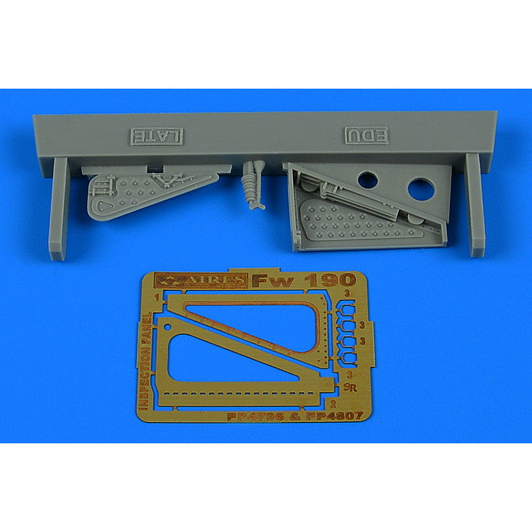 【新品即納】[PTM] (再販) 1/48 Fw190 垂直尾翼 点検ハッチ(エデュアルド用) プラモデル用アクセサリ(ARS4807) AIRES(アイリス) (20240731)