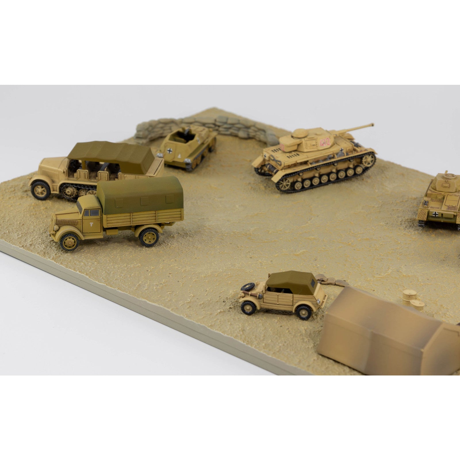 【新品即納】[PTM] 1/144 SPKシリーズ ドイツアフリカ軍団(チュニジアの戦い) プラモデル(SPK03) ピットロード(20240731)