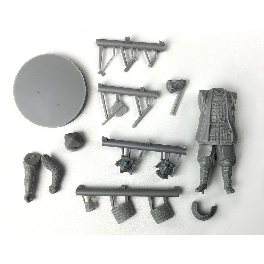 【新品即納】[PTM] (再販) 1/35 江戸幕府初代将軍 徳川家康(とくがわいえやす) 組み立て立像 レジンキャストキット プラモデル(SP-164) プラッツ(20240731)