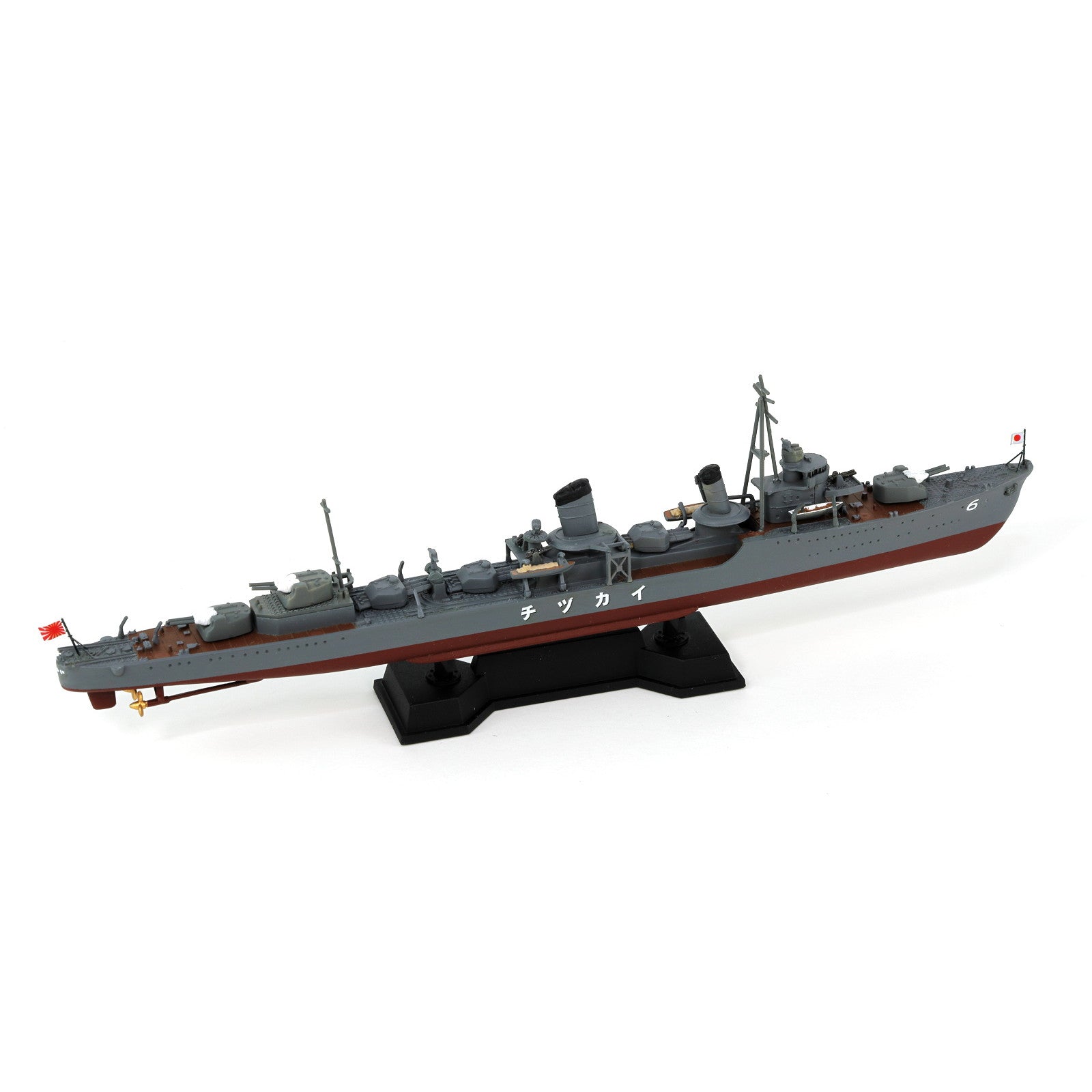 【新品即納】[PTM] (再販) スカイウェーブシリーズ 1/700 日本海軍 特型駆逐艦 雷(いかづち) 1944 旗・艦名プレートエッチングパーツ付き プラモデル(W105NH) ピットロード(20240724)