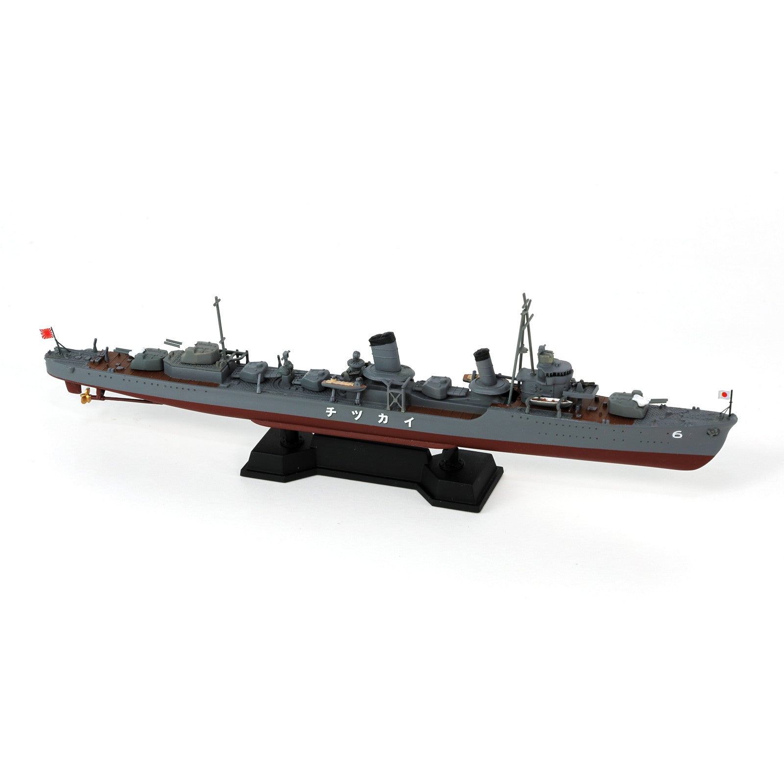 【新品即納】[PTM] (再販) スカイウェーブシリーズ 1/700 日本海軍 特型駆逐艦 雷(いかづち) 1944 旗・艦名プレートエッチングパーツ付き プラモデル(W105NH) ピットロード(20240724)