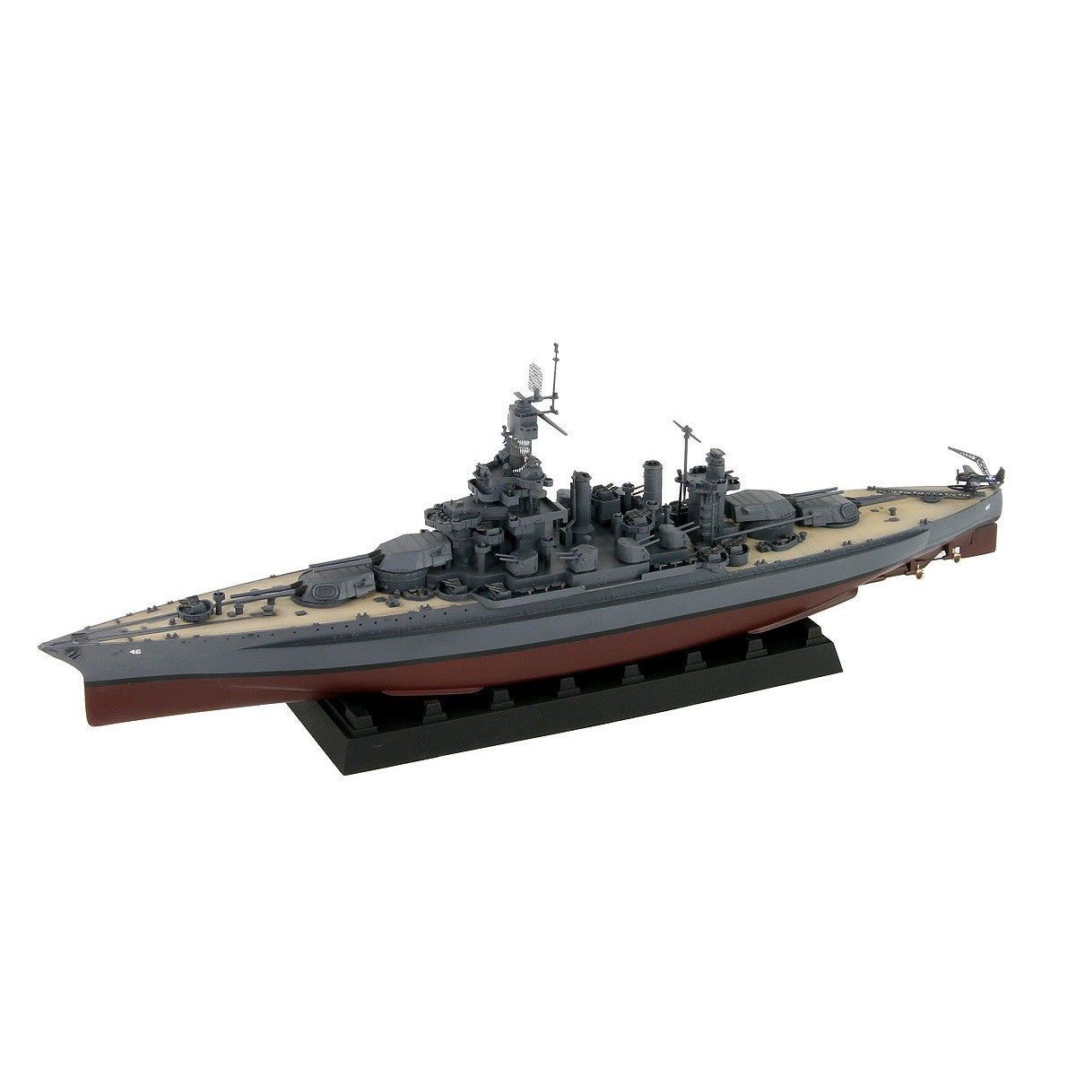 【新品即納】[PTM] (再販) スカイウェーブシリーズ 1/700 アメリカ海軍 戦艦 BB-46 メリーランド 1945 旗・艦名プレートエッチングパーツ付き プラモデル(W199NH) ピットロード(20240724)